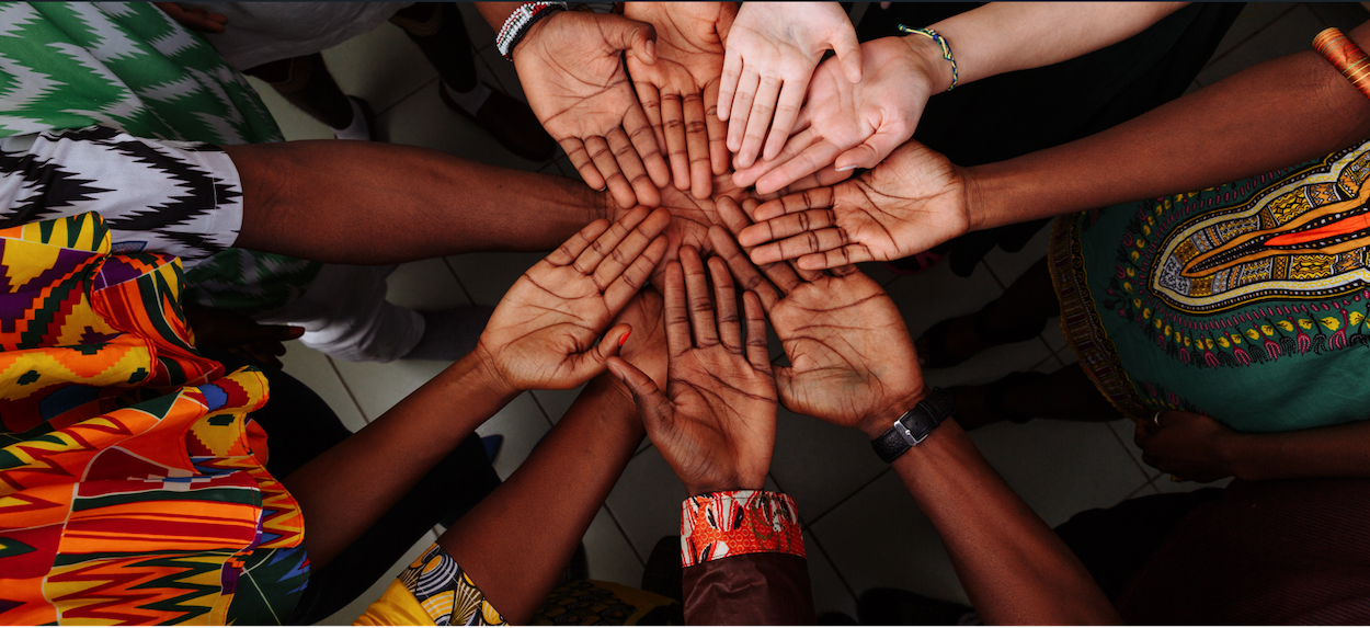 African community gathering
